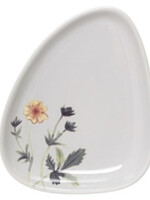 Bloomingville Flora plat, Multi color Stoneware Beige