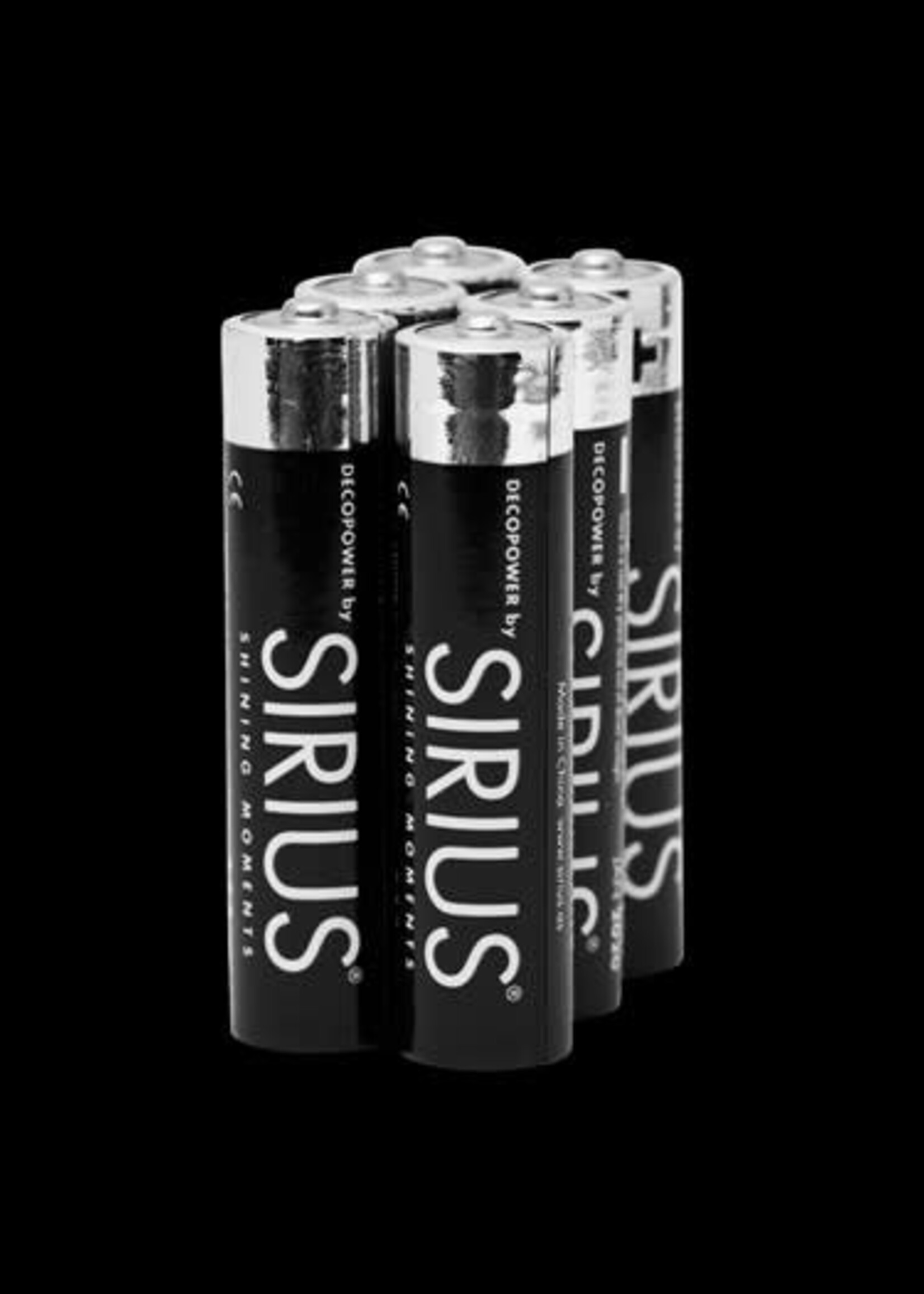 Sirius AAA Batterijen SIRIUS 6 stuks