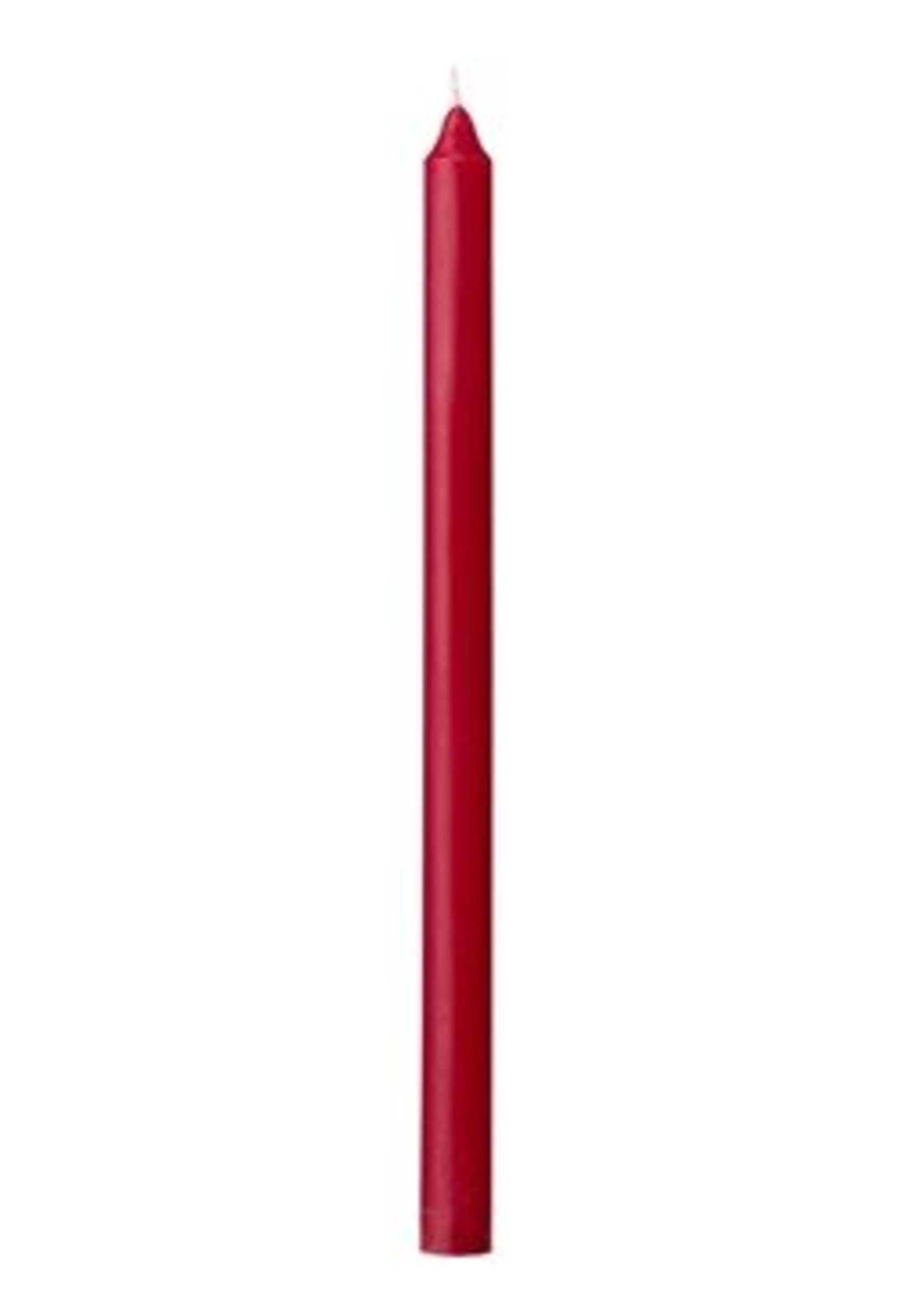 Bloomingville Kaars _ rood _ parafin _ Ø1,2*H20 cm