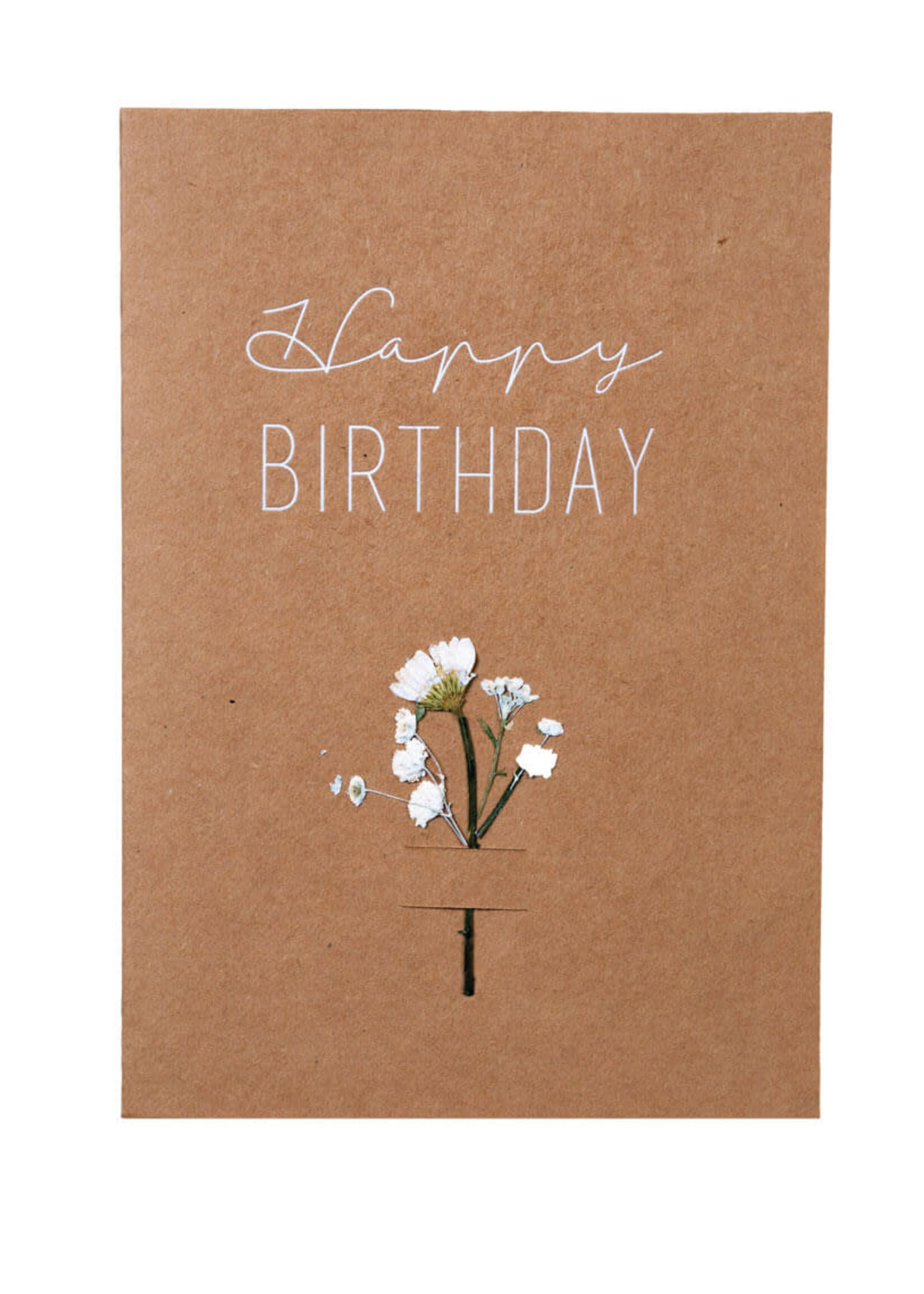 Räder Bloemenkaart _ HAPPY BIRTHDAY