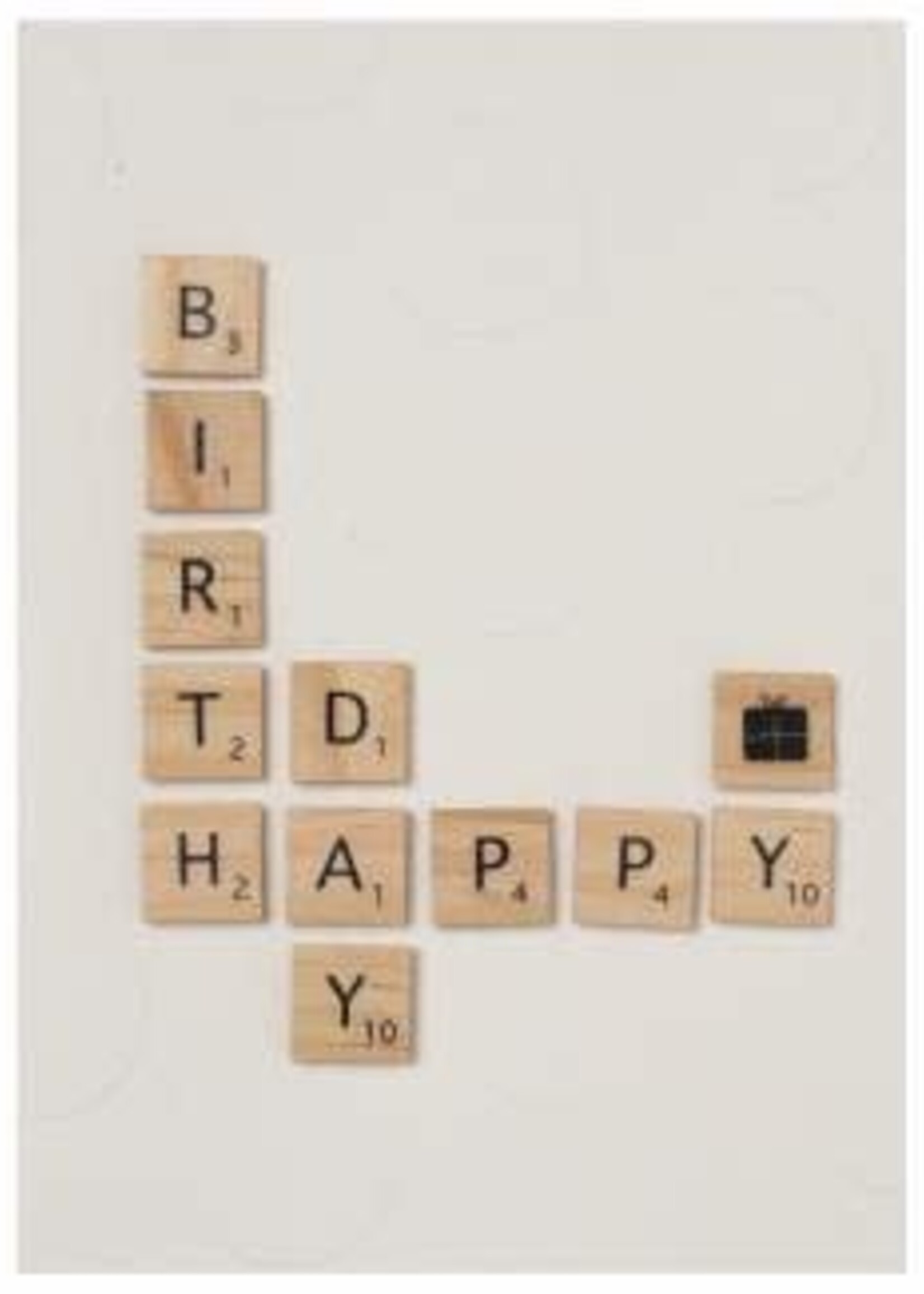 Räder Kaart houten letters _ Happy Birthday