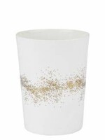 Räder Theelicht gold dust medium _ Ø 8cm / H 10cm