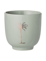 Bloomingville Palm cup, Green, stoneware