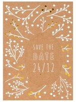 Räder Speech bubble postcard "Save the date"