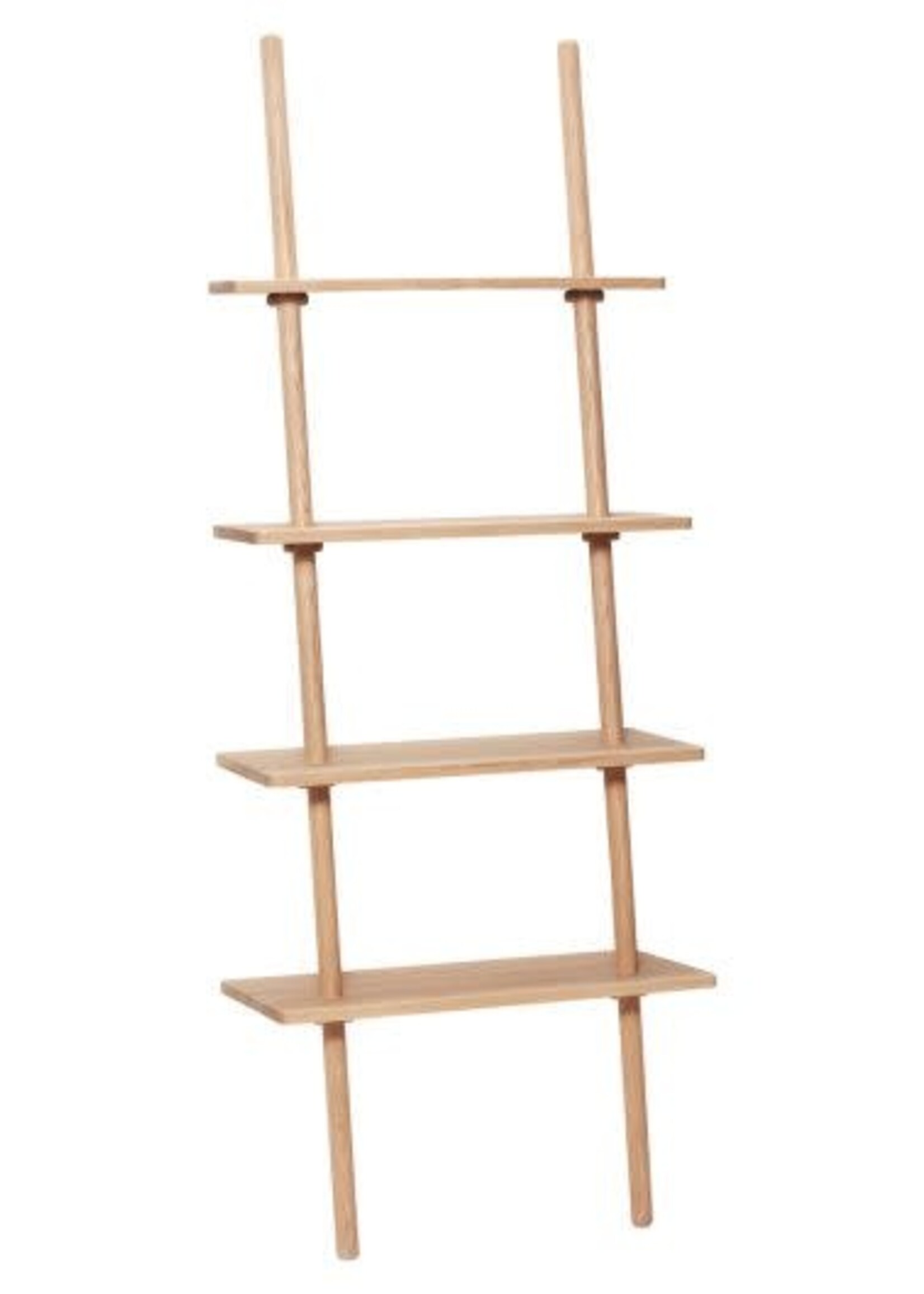 Hübsch Lean Display Ladder shelf natural