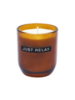 Wellmark Just relax candle jar cedarwood amber