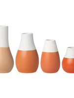 Räder Mini Pastel vase Set of 4pcs aardkleuren