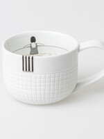 Räder Tas kleur: wit, zwart, goud Afmetingen: hoogte 7 cm, Ø 9,5