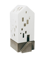 Räder Lichthuis met betonsokkel klein appartement huis