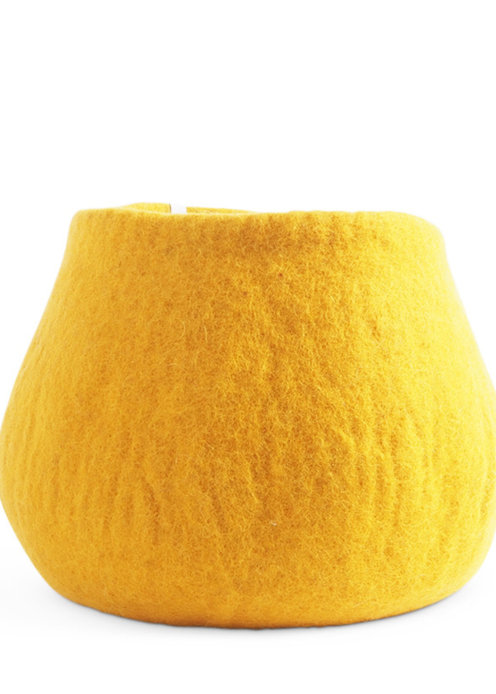 Aveva design Flower pot 16, L, Okergeel