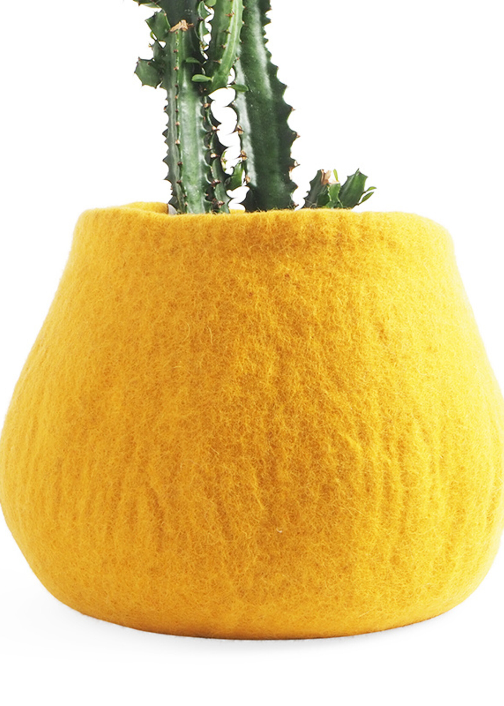 Aveva design Flower pot 16, L, Okergeel