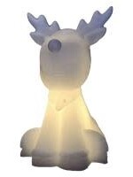 Sirius NAJA REINDEER 10,5x9,5xH14cm WHITE