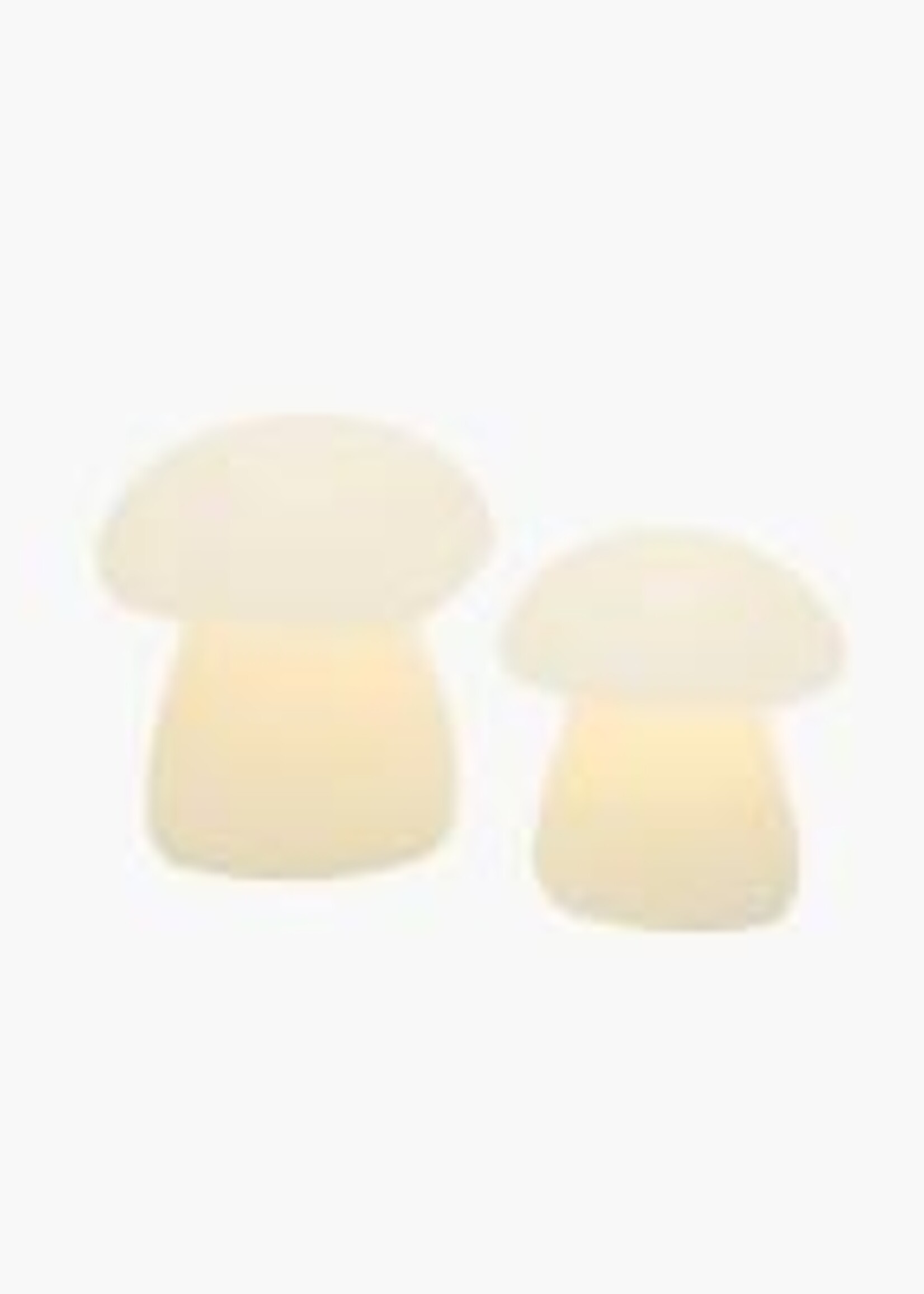 Sirius Elvina Mushroom 2 pcs. 7,8cm + 9,5cm, white