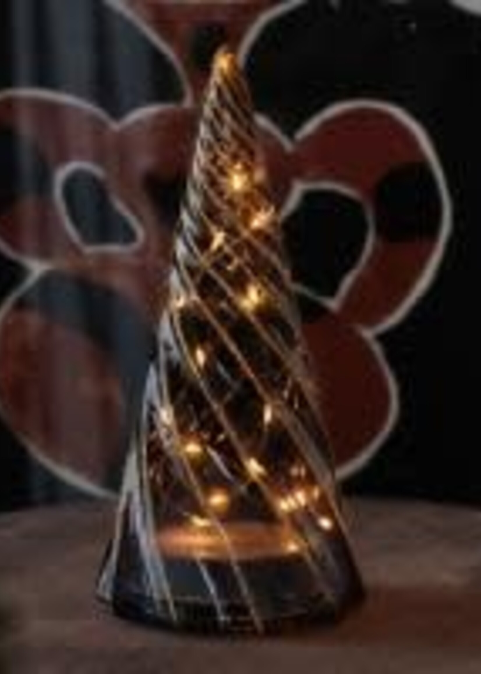 Sirius Vilma Tree Black/Gold Ø11,5xH23,5cm