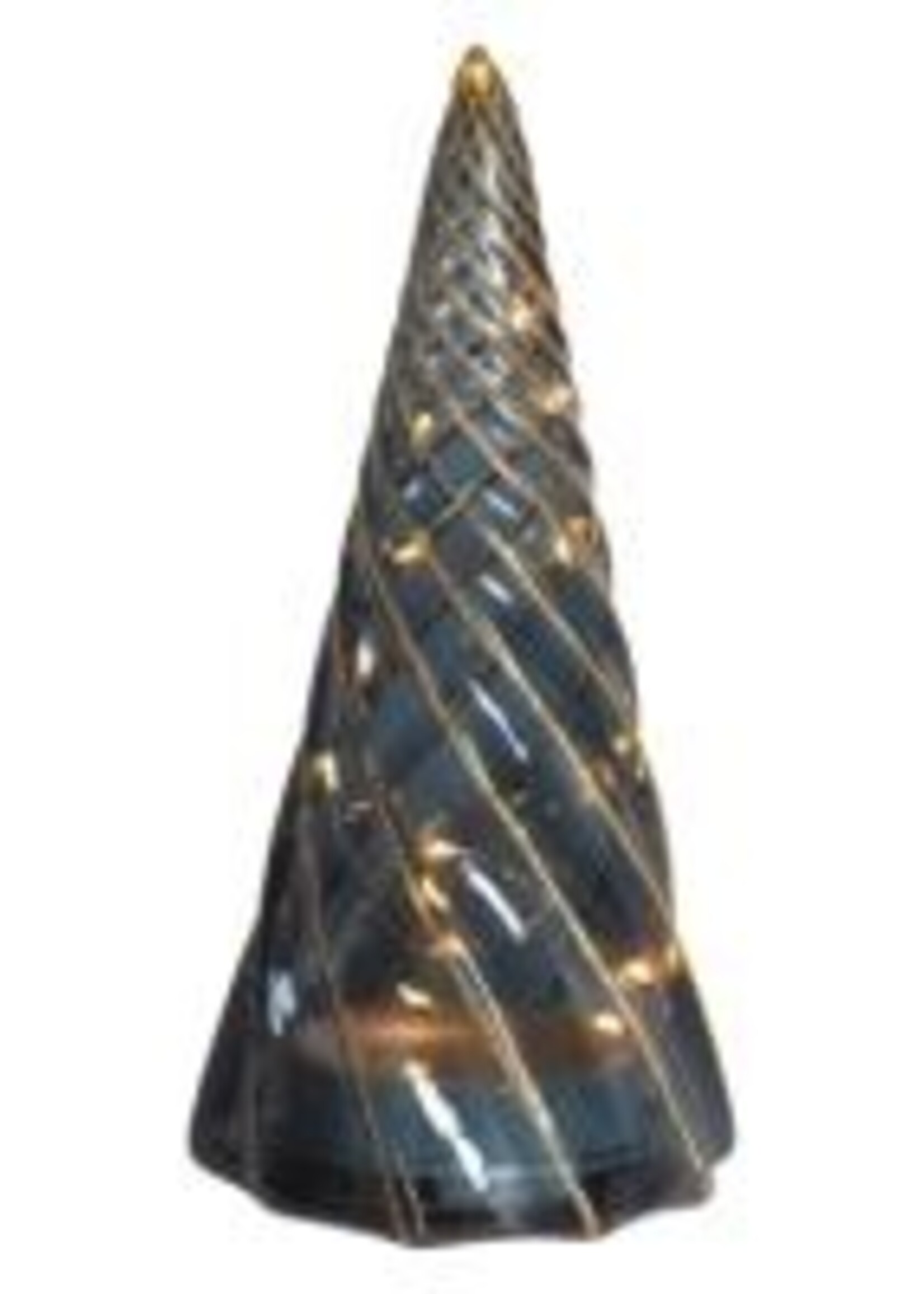 Sirius Vilma Tree Black/Gold Ø11,5xH23,5cm
