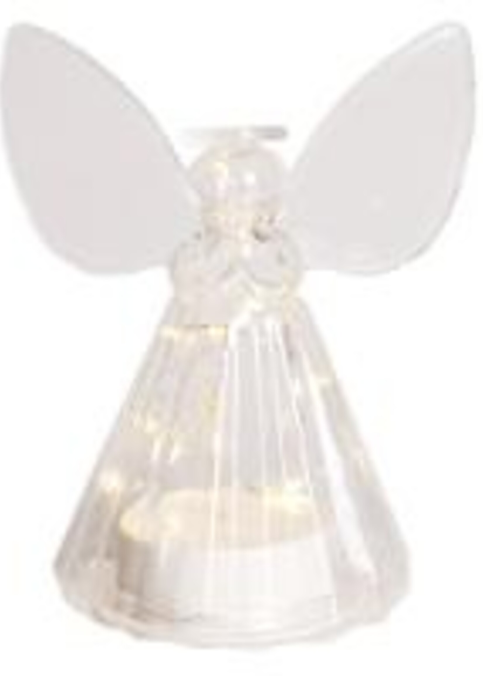Sirius Iris Angel 2 pcs. set, H10cm, 5LED, Clear