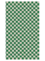 Maileg Gift wrap, 10 m - Checker - Green