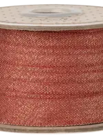 Maileg Ribbon, W: 13 mm x L: 10 m - Red/gold