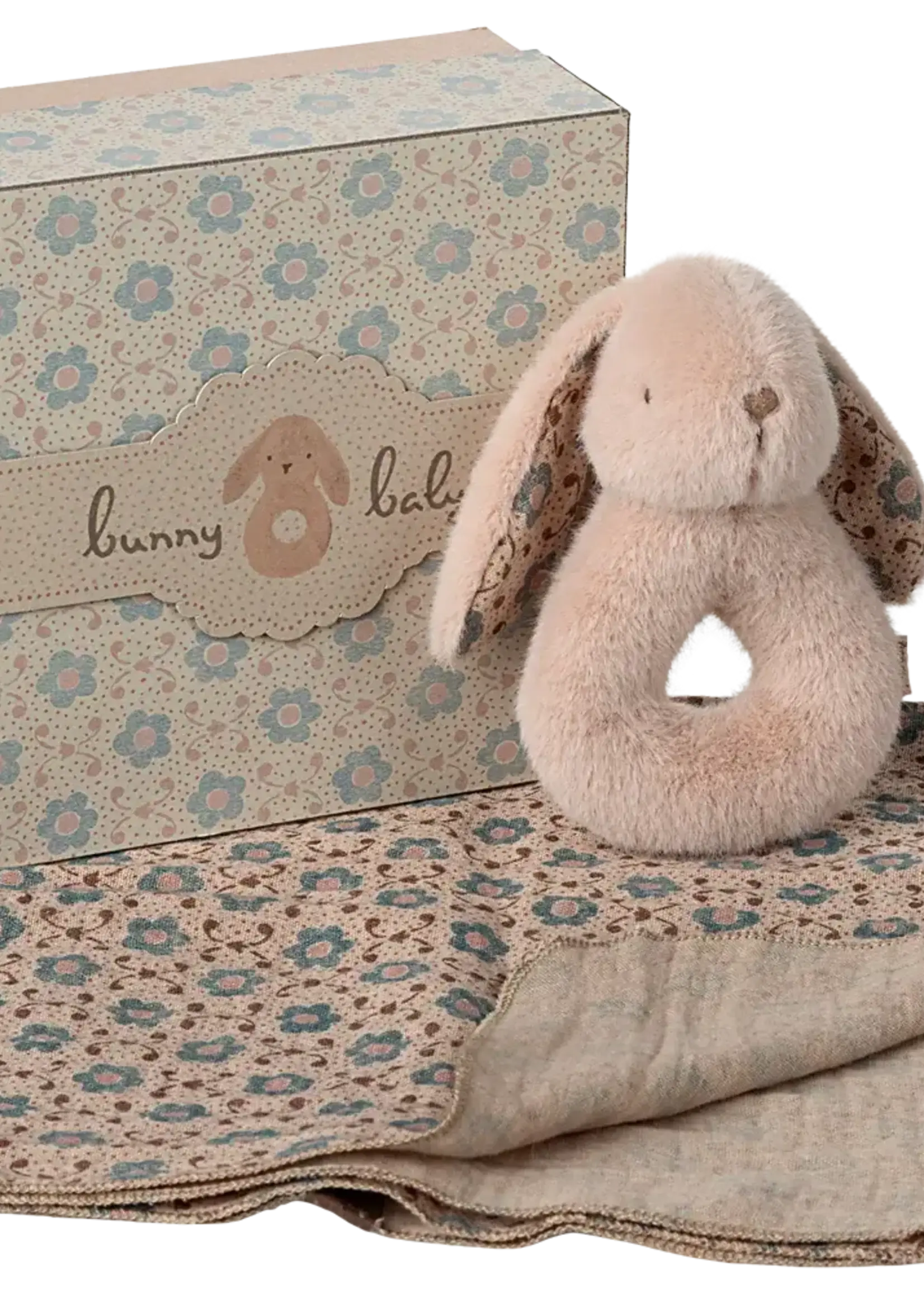 Maileg Bunny rattle set - Powder