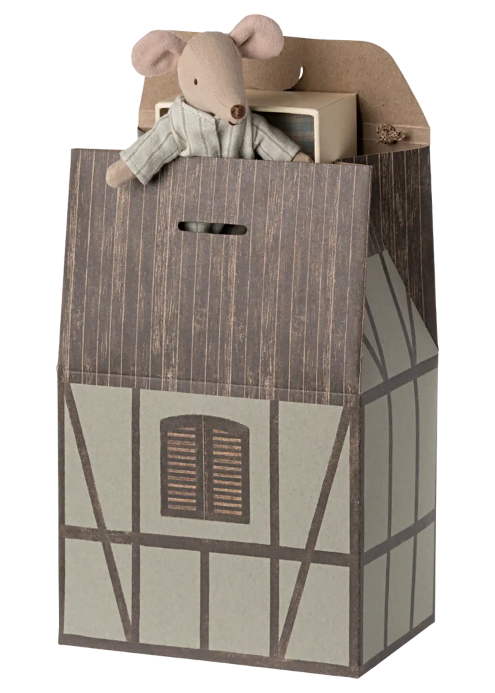 Maileg Farmhouse bag - Mint
