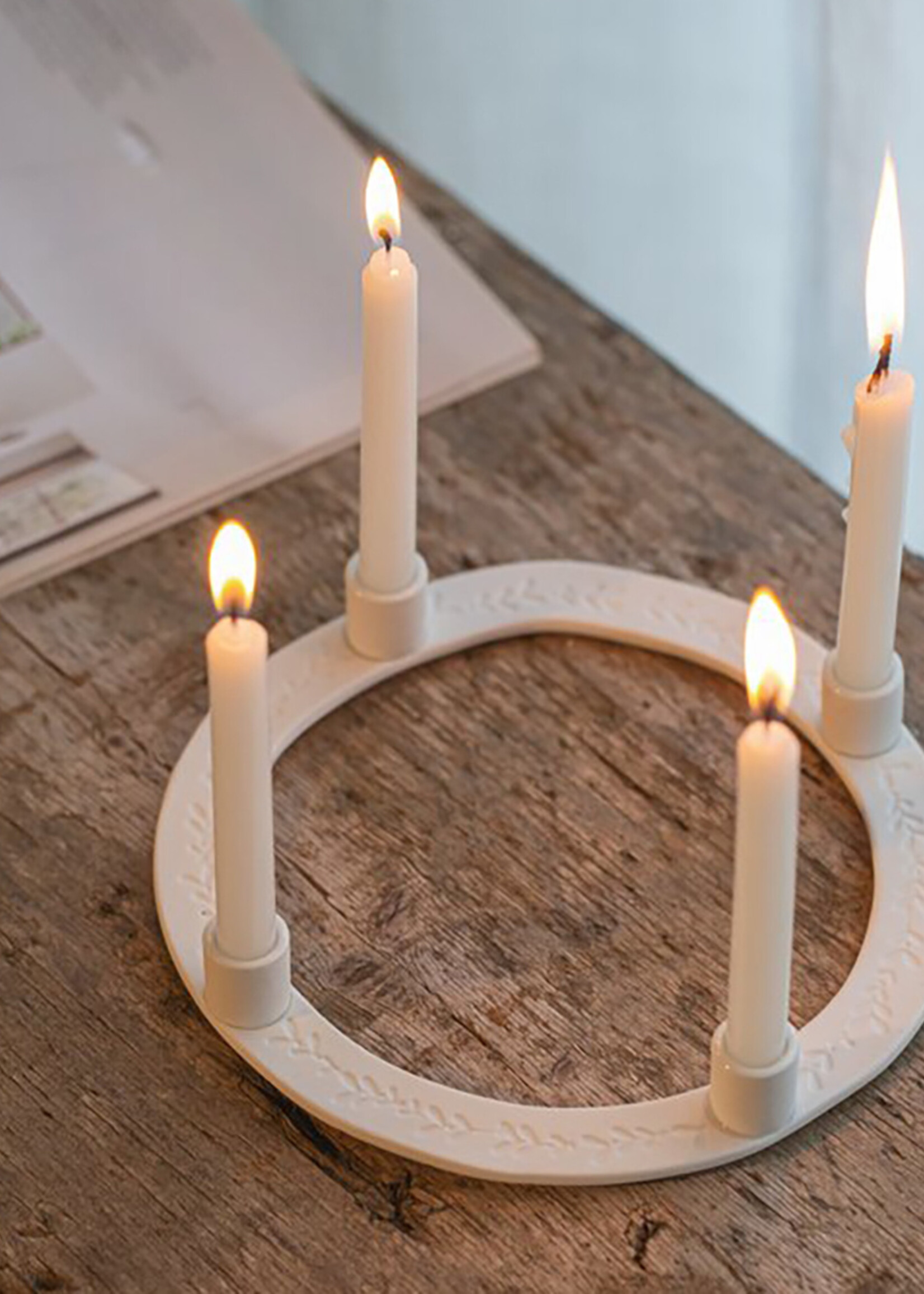 Räder Candle wreath Dia.17cm H.2,5cm