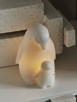 Sirius PENGUIN Ø9xH11cm WHITE