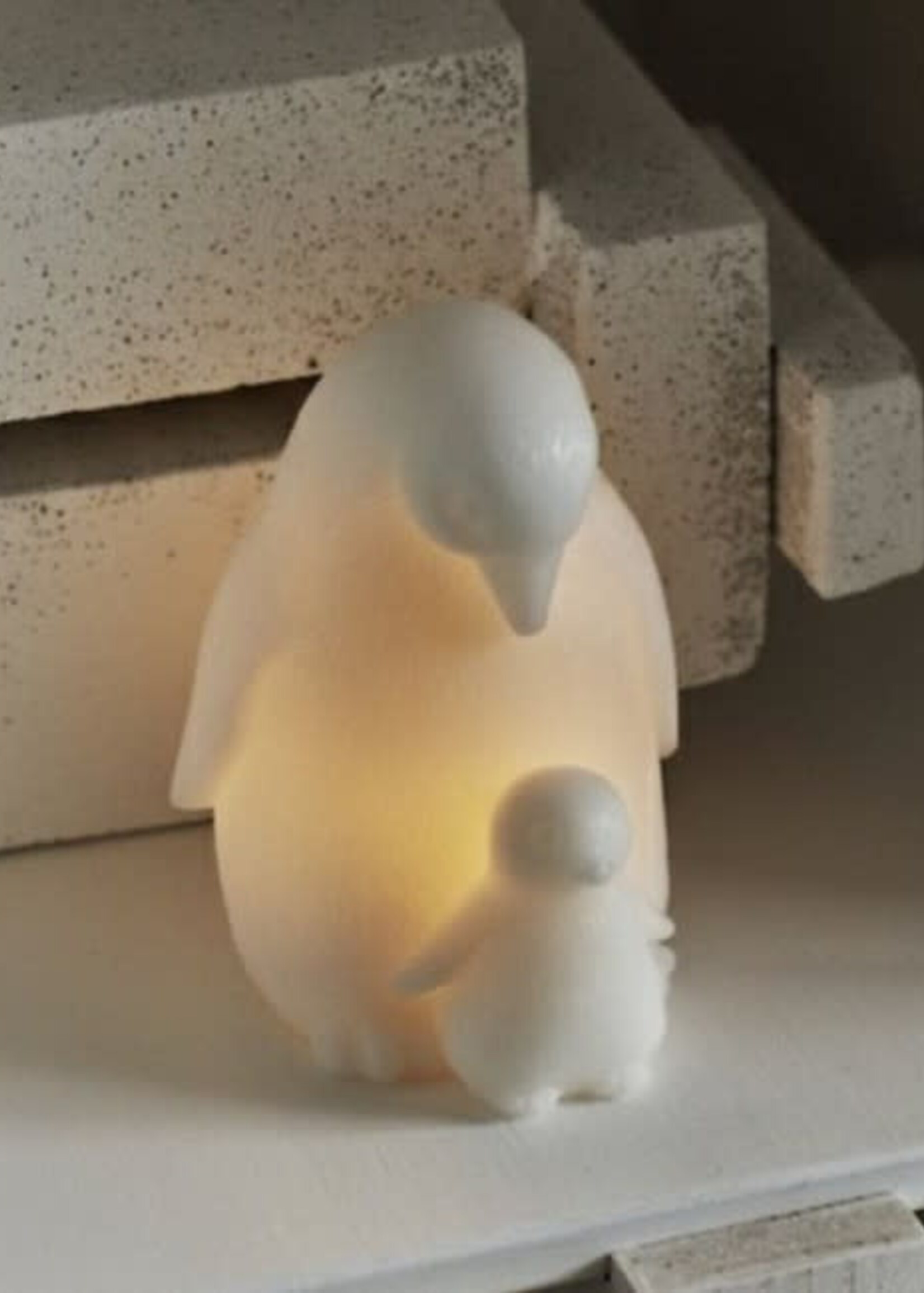 Sirius PENGUIN Ø9xH11cm WHITE