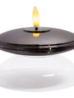 Sirius Lia Genopladelig Ø9,9cmxH5, Sort Nikkel