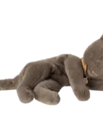 Maileg Sleeping kitten plush, Medium - Grey