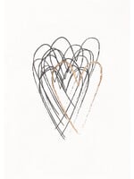 Räder Gentle condolence card hearts / 11,8 x 16,6 cm