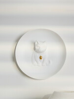 Räder Wallplate baby cat Dia.20cm H.6cm