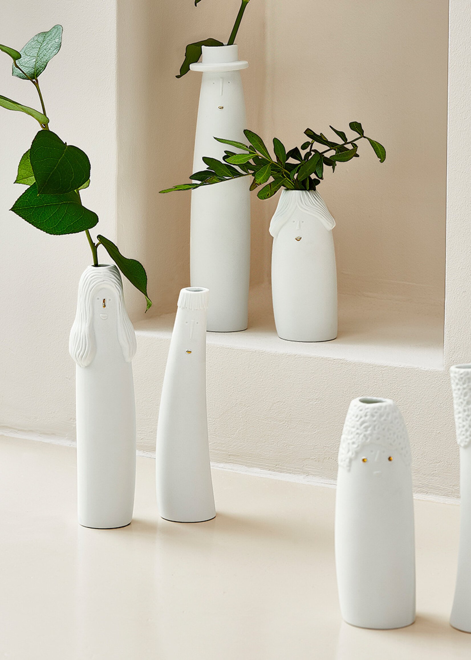 Räder Family ties vases set Father+ Mother D.4,5cm H.20cm