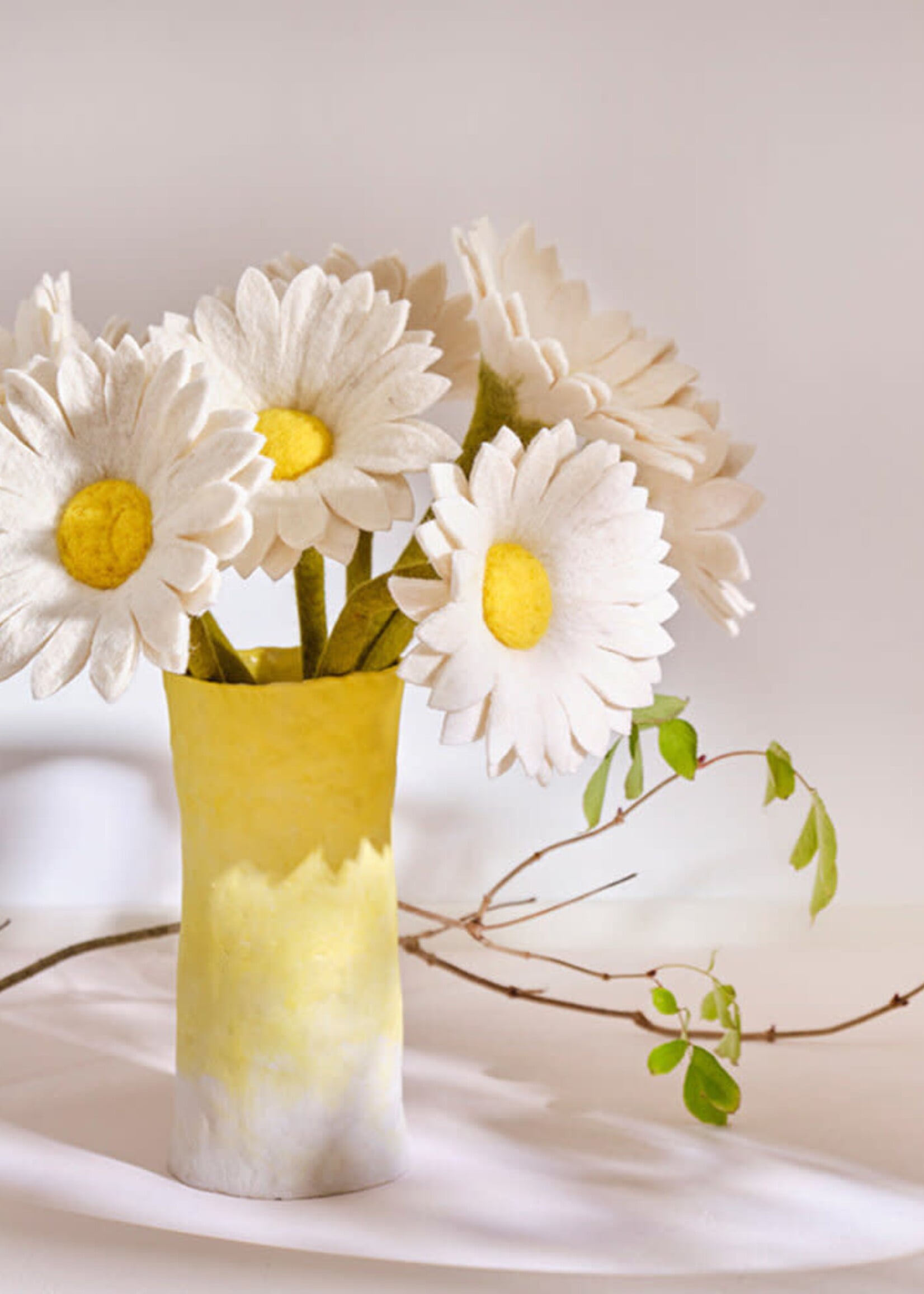Aveva design Aveva design FLOWER, large-sunflower, white