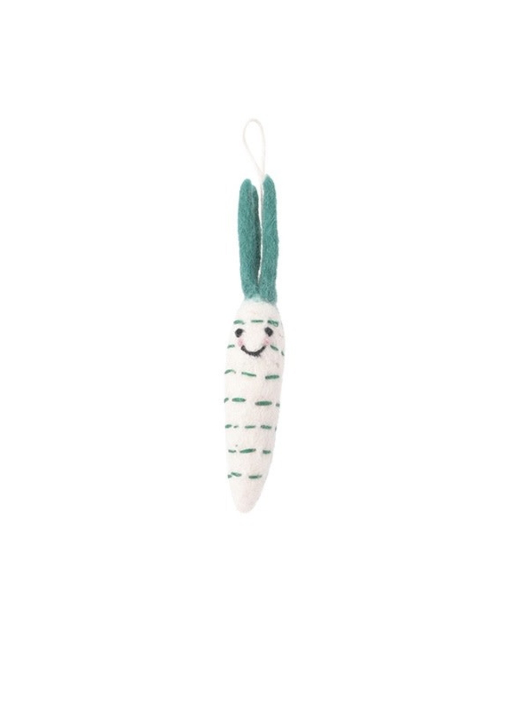 Aveva design LITTLE HANGINGS, CARROT, white