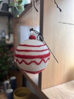 Aveva design LITTLE HANGINGS, ORNAMENT, CLASSIC, white/red