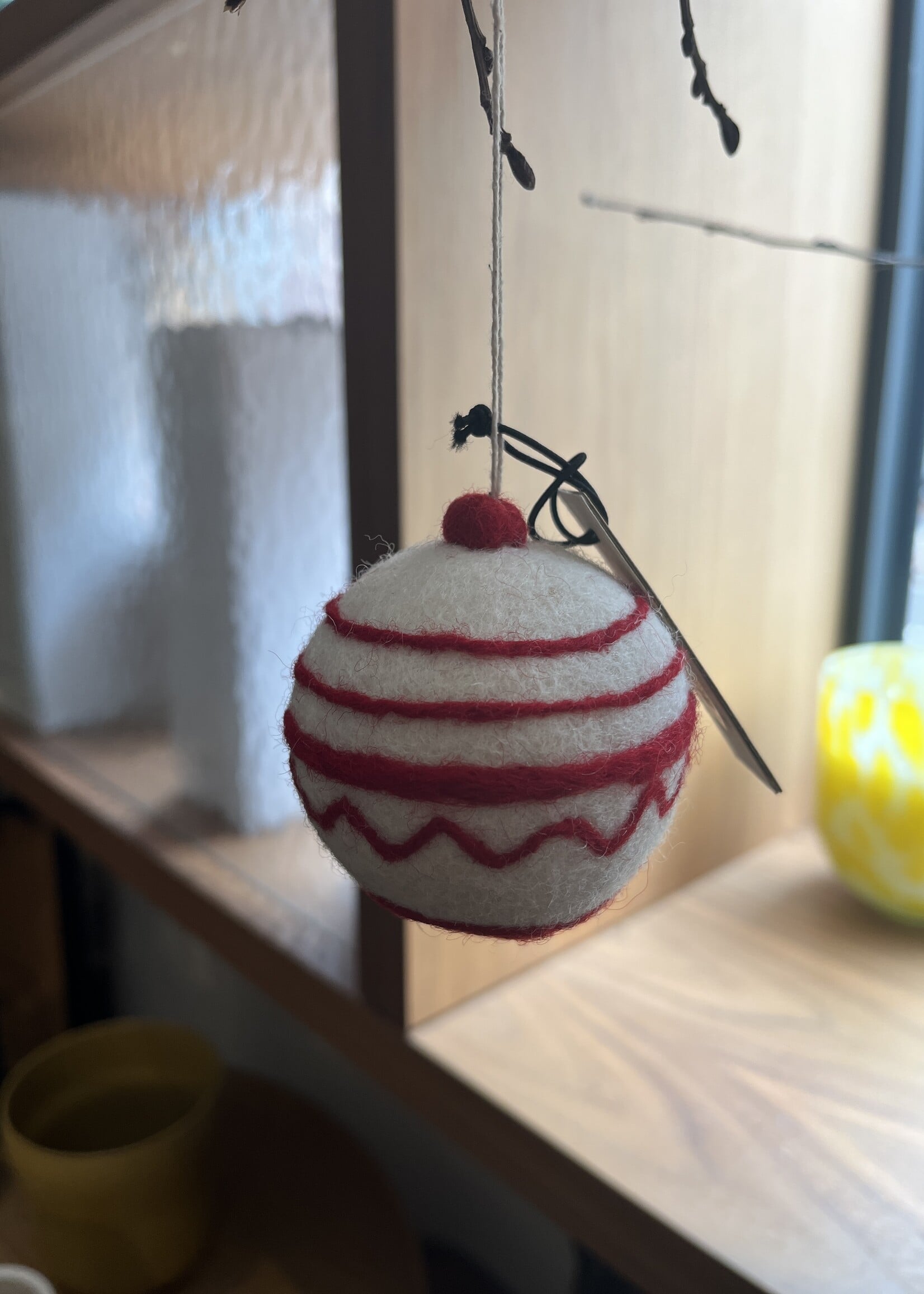 Aveva design LITTLE HANGINGS, ORNAMENT, CLASSIC, white/red