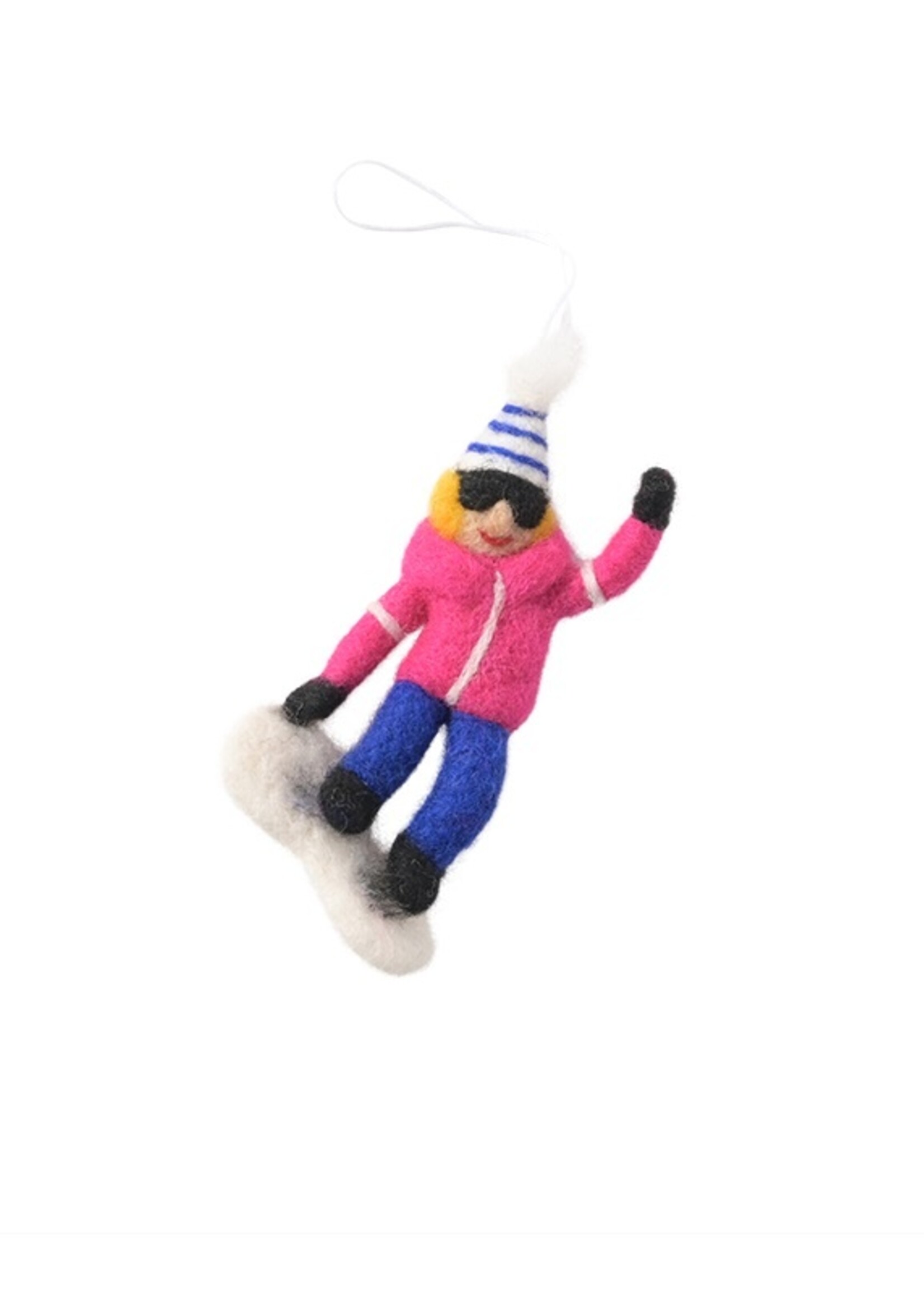 Aveva design LITTLE HANGINGS, snowboard pink jacket