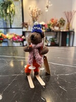 Aveva design LITTLE HANGINGS, skiing bear, sune
