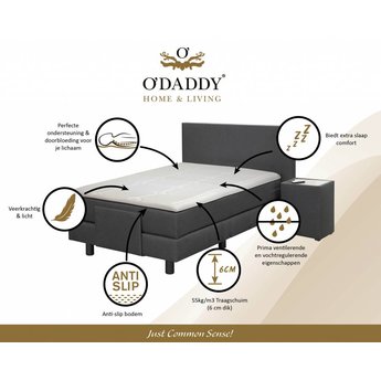 O'DADDY® Visco Gel Memory foam mattress topper