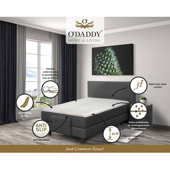 O'DADDY® Visco Gel Memory Foam Topdekmatrassen