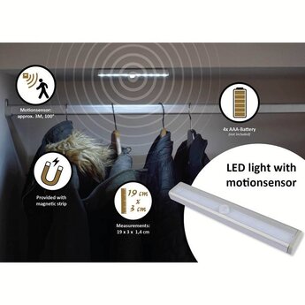 LED lamp met bewegingssensor