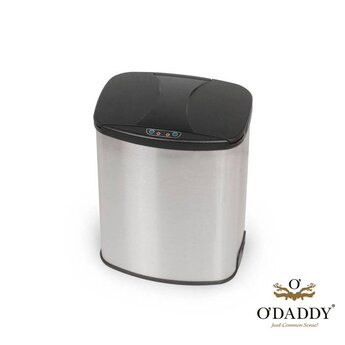 O'DADDY® Automatische Infrarood Afvalemmer Ovaal Duo Set