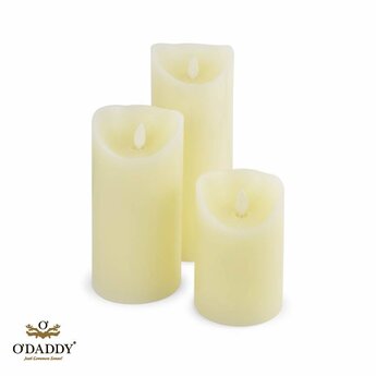 O'DADDY® Led Wax kaars, 18cm (met afstandsbediening)