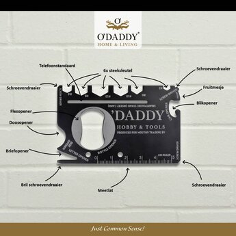 O'DADDY® Multitool Card