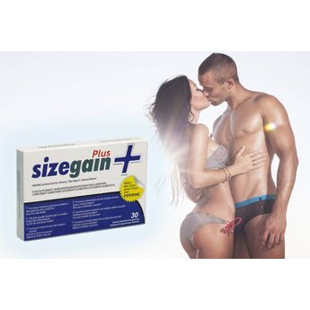 Sizegain Plus is a nutritional supplement for penis enlargement