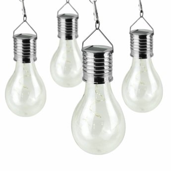 O'DADDY® Solarlamp Gloeilamp Asellus(set van 4)