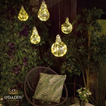 O'DADDY® Solar gloeilampen Nash - Sham - Kaus
