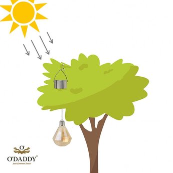 O'DADDY® Solar gloeilampen Nash - Sham - Kaus