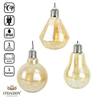 O'DADDY® Solar gloeilampen Nash - Sham - Kaus