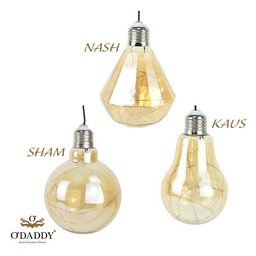 O'DADDY® Solar lightbulb Nash - Sham - Kaus